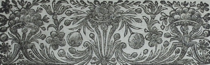 18th century book motif